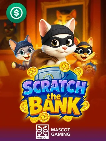 Gokkast Scratch the Bank van Mascot bij LepreZone
